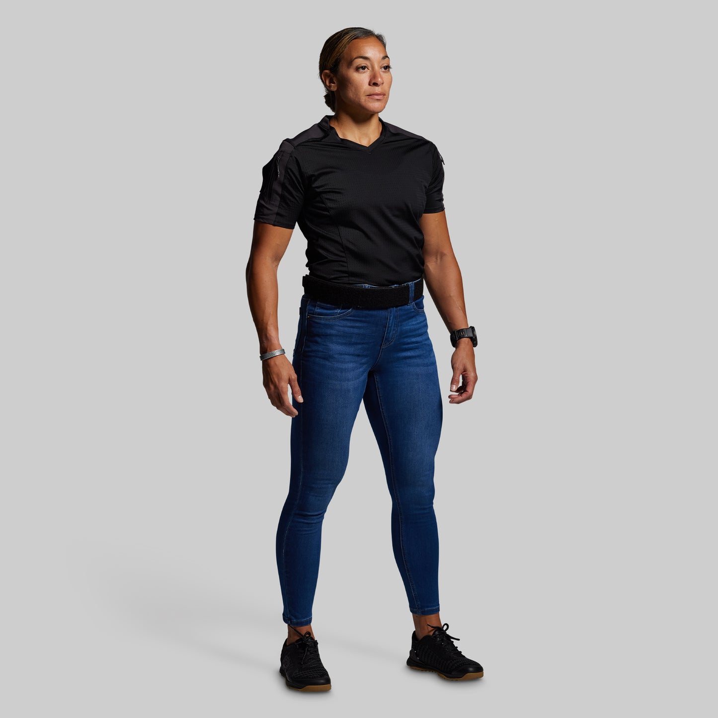 FLEX Recon Mid-Rise Skinny Jean (Dark Wash)
