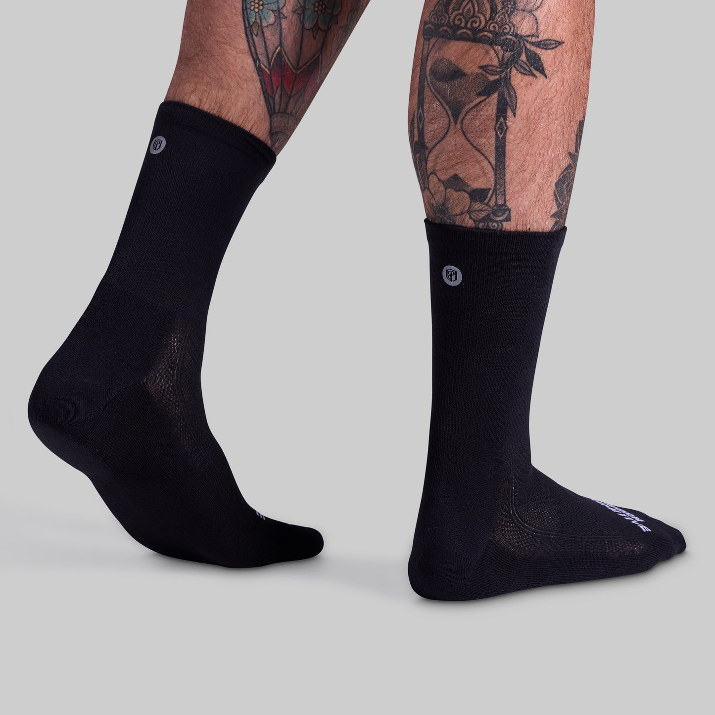 Performance Crew Sock 3-Pack (Black)