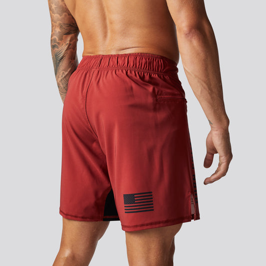 American Defender Short 3.0 (Crimson Red)