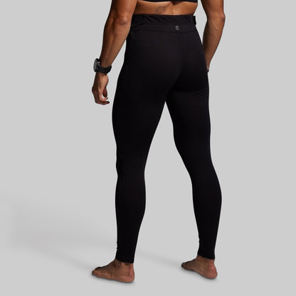 Women's Ridgeline Merino Full Zip Bottom 240 (Black)