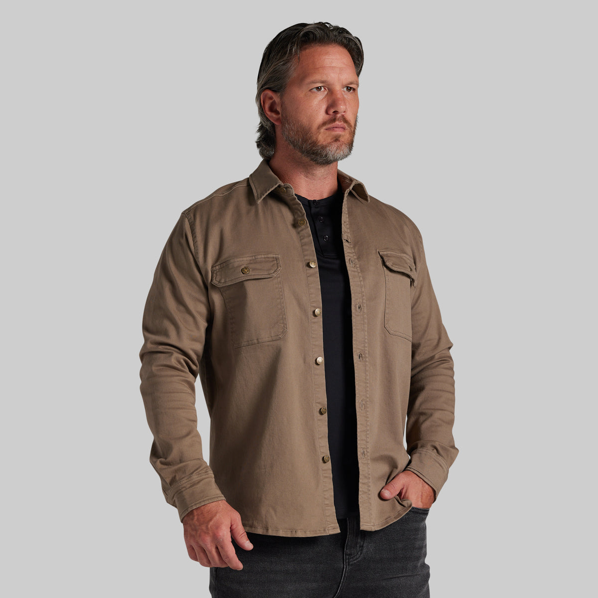 Woodsman Stretchy Twill (Desert Tan)
