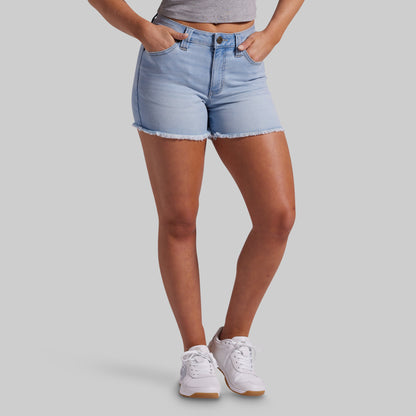 FLEX Stretchy Jean Short (Light Fade Wash)