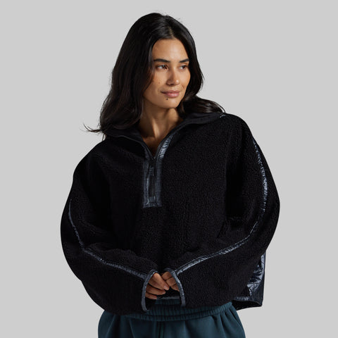 Outbound Shine Sherpa Pullover (Black)