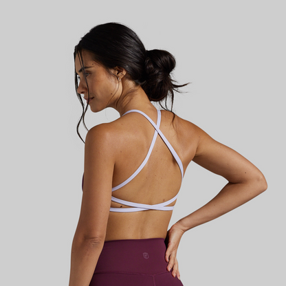Serenity Colorblock Sports Bra (Bewitched/Taro)