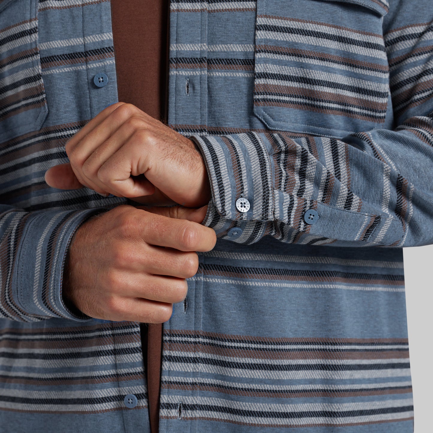 Woodsman Stretchy Flannel (Horizon)