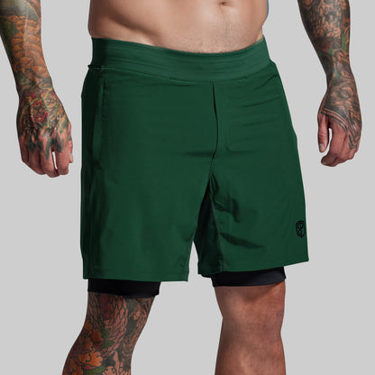 Versatile Short w/ Compression 7" (Grove)