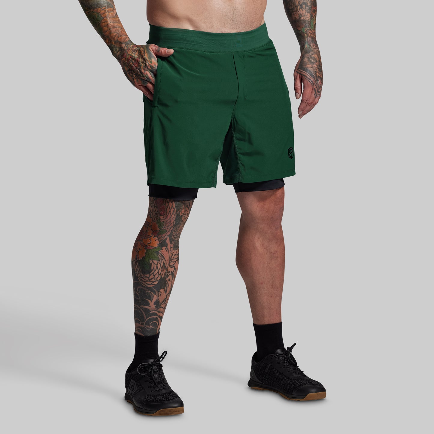 Versatile Short w/ Compression 7" (Grove)