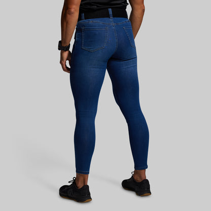 FLEX Recon Mid-Rise Skinny Jean (Dark Wash)