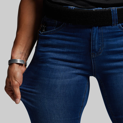 FLEX Recon Mid-Rise Skinny Jean (Dark Wash)