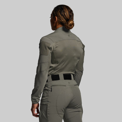 Women's Long Sleeve Op Top Pro (Ranger Green)