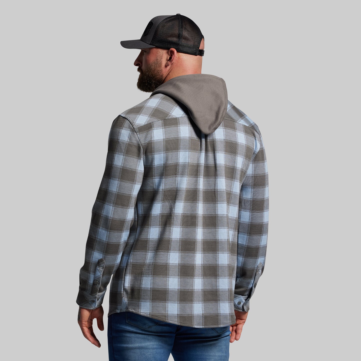 Hooded Woodsman Stretchy Flannel (Mountain High)