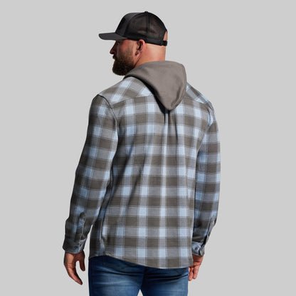 Hooded Woodsman Stretchy Flannel (Mountain High)