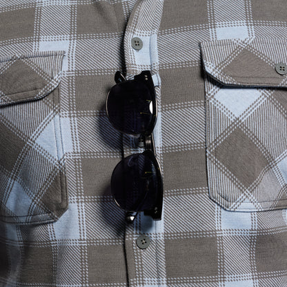 Hooded Woodsman Stretchy Flannel (Mountain High)