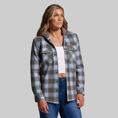 Hooded Woodsman Stretchy Flannel (Mountain High)