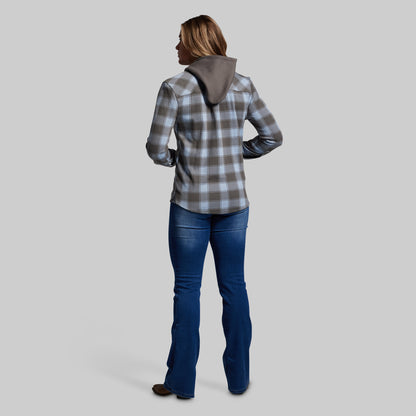 Hooded Woodsman Stretchy Flannel (Mountain High)