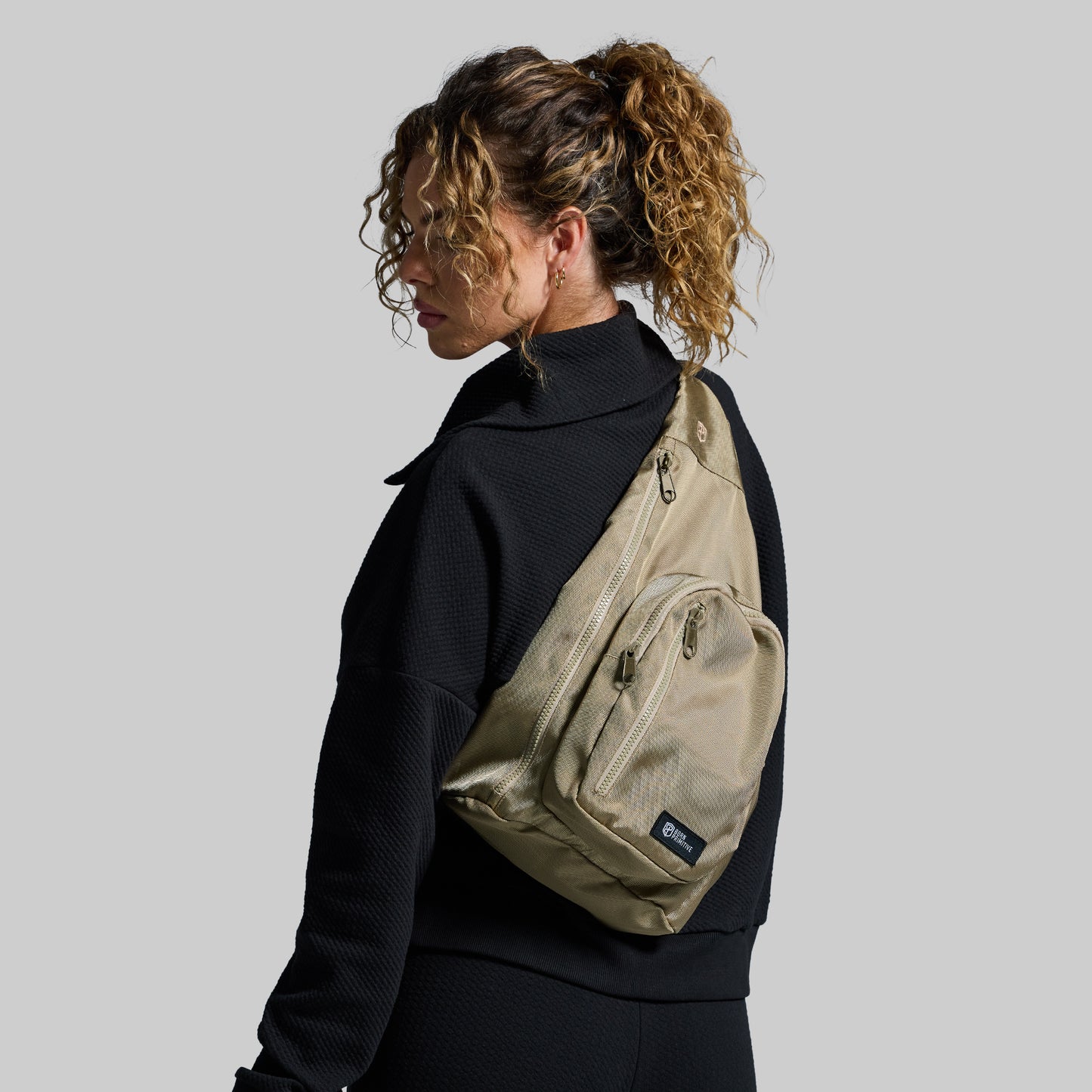 On The Go Sling Bag (Tan)