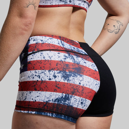 Double Take Booty Short (Undefeated)