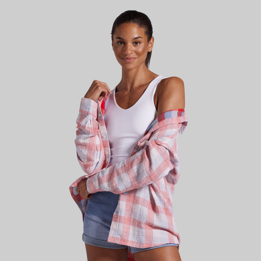 Women's Oversized Summer Plaid (Vintage USA)