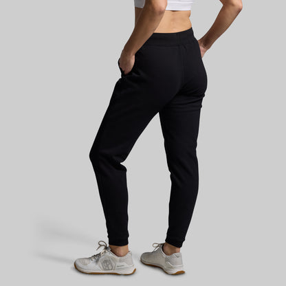 Women's Unmatched Jogger Set (Black)