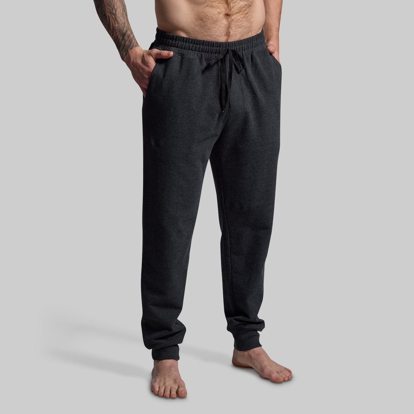 Men's Unmatched Jogger Set (Charcoal)