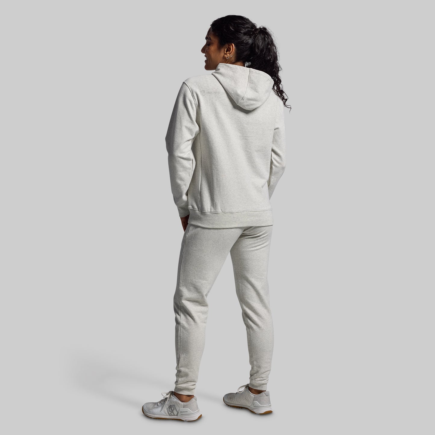 Women's Unmatched Jogger Set (Heather White)