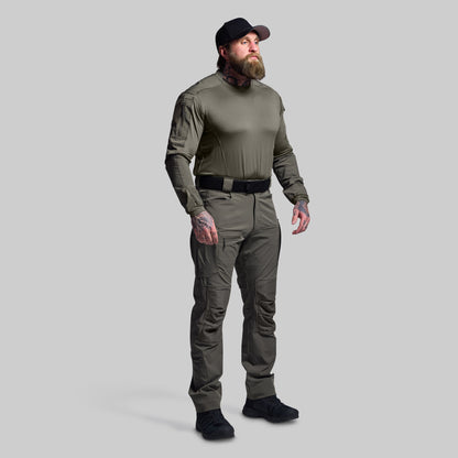 Long Sleeve Op Top (Ranger Green)