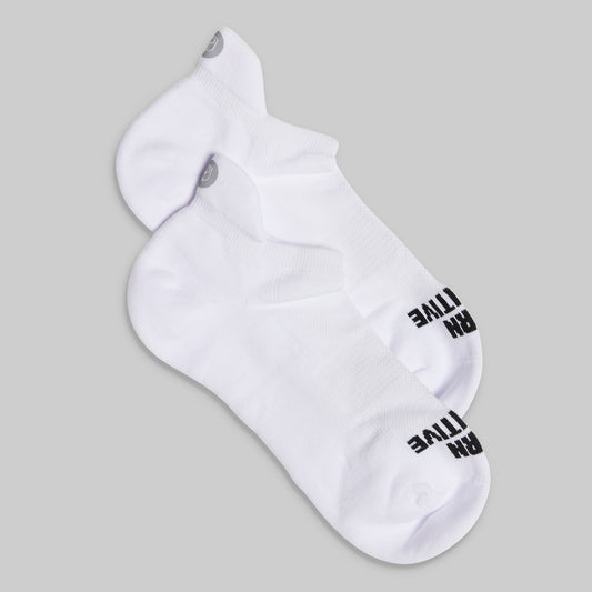 Performance Ankle Sock 2-Pack (Black/White)