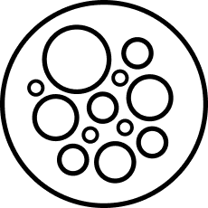Dual-density foam icon 