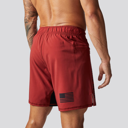 American Defender Short 3.0 (Crimson Red)